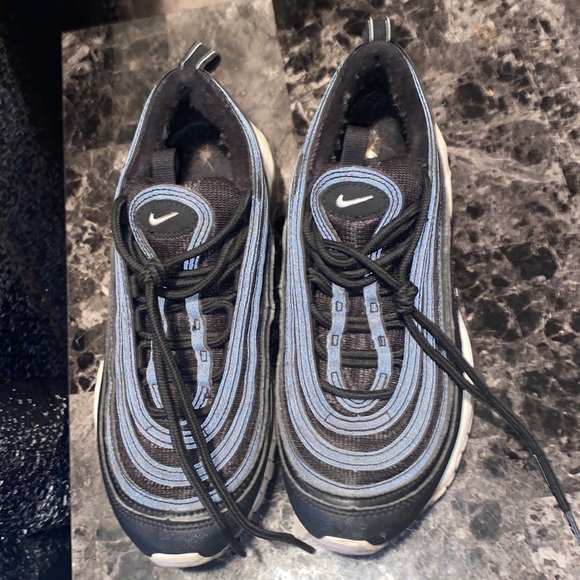 Men's-Y Black Nike AirMax 97s ( will clean before sold ) - Picture 3 of 5